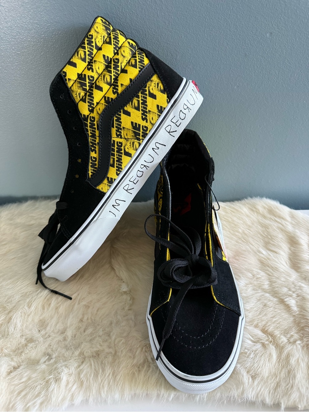 Vans x House of Terror The Shining "RedRum" Sk8-Hi Slip On Shoes